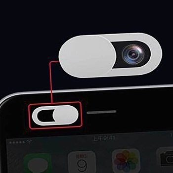 고품질 화이트 웹캠 보안 커버 2p 카메라렌즈 카메라 휴대폰 (WFFV6A8)