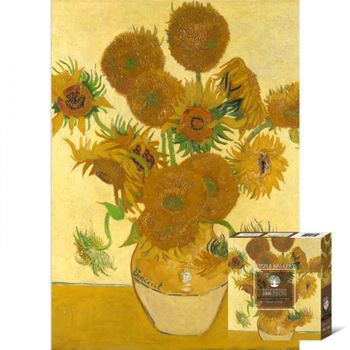 해바리기 14송이 1000피스 PW1004 직소퍼즐 목재 1000