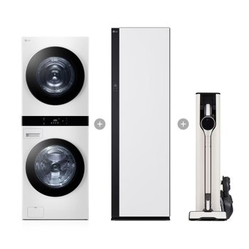 LG 워시타워 + 스타일러 + 청소기 1WU-M8H-48W 배송무료
