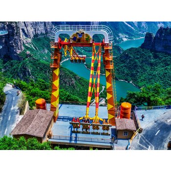 정주/태항산 4일핵심관광 보천대협곡 태항대협곡 천계산 영화마을 정주박물관