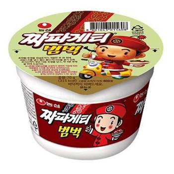 (P)농심 짜장범벅컵(30개/BOX) 부품 소모품 자재 파츠