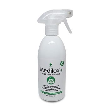 메디록스F 식품용 살균소독제 500ml 2개 수산씨엠씨 고수준살균소독제 HOCL 실내소독제