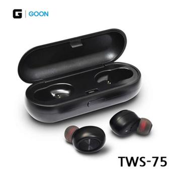 GOON 완전무선 블루투스 5.0 이어셋(TWS-75)/BK