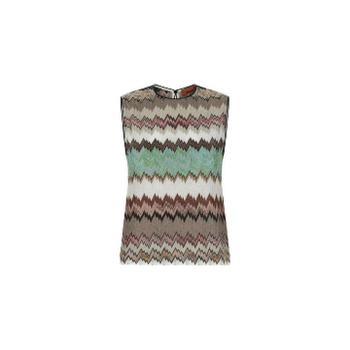 [해외] 그란데비타 해외 미쏘니 여성 ZIG ZAG TANK 탑 DS26SK0KBR014WSM9Y3