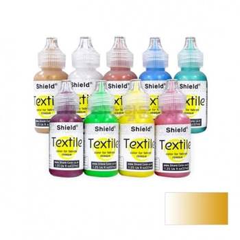 제니 083YUZ41 스 텍스타일 섬유전용물감 일반 P-31 GOLD/37ml (1개)