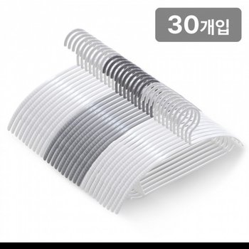 [25년형/2500원배송] RJWZ3928 2배 두꺼워진 튼튼한 고중량 논슬립 옷걸이 30p