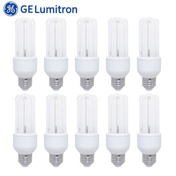GE루미트론 삼파장 컴팩트 EL 전구 20W E26 램프 x 10개입