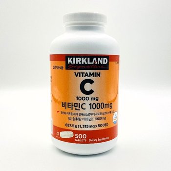 [코스트코] 커클랜드 시그니춰 비타민C(1,315mg x 500정)