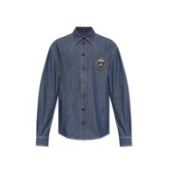 돌체앤가바나 헤럴딕 엠블럼 데님 셔츠 G5MO2ZG8MF5 S9001 TP944274222