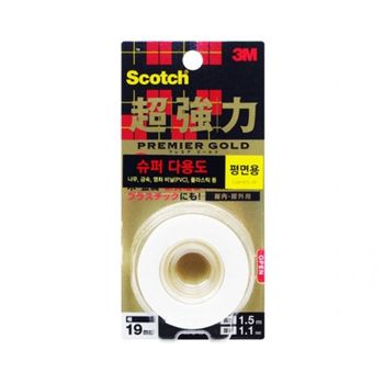 9000 222DZT67 3M 스카치 초강력 슈퍼다용도 평면용 폼 양면테이프 KPS19 19mmx1.5m