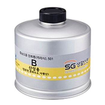 [VCH527P7]파츠 격리식정화통 GM-156S용 501(산성용)4EA