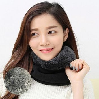 겨울 PGD309B8 보아털 기 바라클라바 넥워머 넥히터 후리스