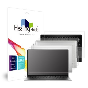 ㈜폰트리 델 XPS 13 9300 논터치 블루라이트차단 액정보호필름1매 외부3종 세트
