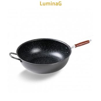 궁중팬 진성 마블코팅 중국팬 40cm 업소 웍팬 주방 가정 음식 조리용 마블코팅팬 코팅팬 코팅