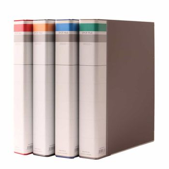 합지 128RFQ57 사다리 바인더 A4 적 3단바인더 3구바인더