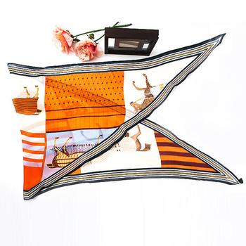 아트박스/더로라 [더로라]마름모스카프 - 베스트 터치 경주마 S24030