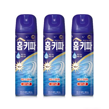 홈키파 수성 에어졸 모기 살충제 엘비이 알파 500ml x24개 1박스