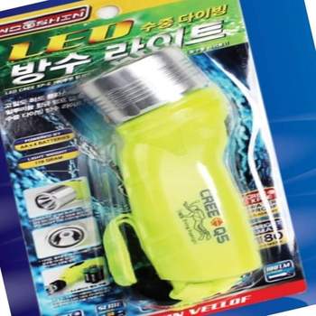 LED 수중다이빙 방수라이트 USB충전 컴팩트디자인 Slim라이트