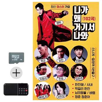 최신 마스터가요 영탁 SD 효도라디오 세트상품