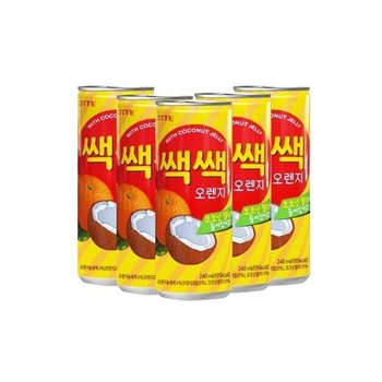 롯데 쌕쌕 오렌지 주스 240MLx30