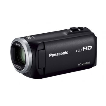[해외] 파나소닉 HD 캠코더 V480MS 32GB 고배율 90배 줌 블랙 HC-V480MS-K