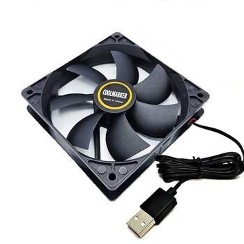 쿨링팬 케이스쿨러 120mm 검은색 저소음 냉각 어댑터 시스템쿨러