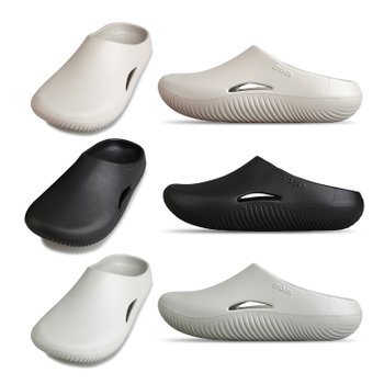 푸마 크록스 멜로우 리커버리 남여공용 슬리퍼 샌들 아쿠아슈즈 3종택일