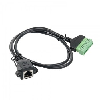 라이트컴 HB967 Coms 랜RJ458P8C터미널변환케이블1M