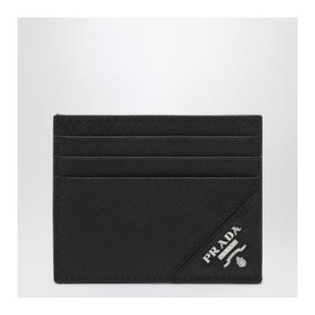 [해외] 프라다 Black Saffiano leather card holder 2MC223QME/XM_PRADA-F0002_100-U Black  [관부