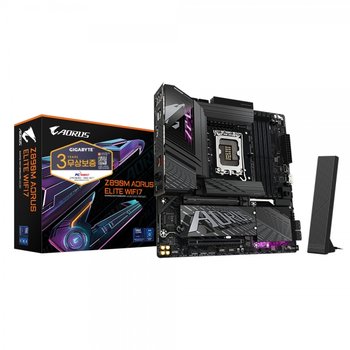 GIGABYTE Z890M AORUS ELITE WIFI7 피씨디렉트 (인텔 소켓1851 DDR5 메인보드)