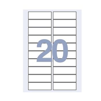 세모네모 전찐산 라벨지 C-3050 주소라벨 100매 20칸