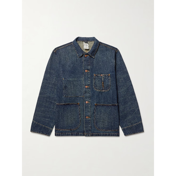 25 FW 누디진 Blue Howie Denim Chore Jacket TP571360628