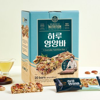 [신세계백화점]호정가 하루영양바 (20개입) 외 통밀영양바, 깨강정바 / 명인이 만든 프리미엄 뉴트리션바 모음전