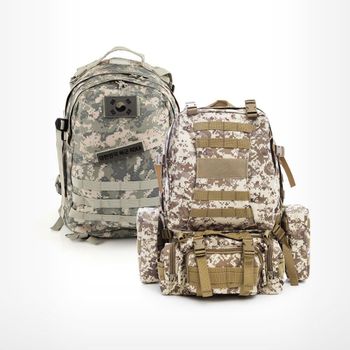 데저트 QYF443A0 기본형 밀리터리 멀티 디지털 백팩