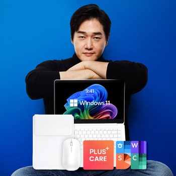 베이직스주식회사 베이직북14 (16/512GB) 윈도우11 가득패키지 2024한컴오피스+파우치+마우스+ AS 2년 노트북