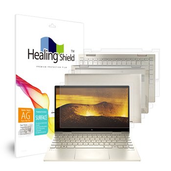 HP 엔비 X360 13-BD0064TU 항균 종이질감 블루라이트차단 액정보호필름1매 외부3종 세트