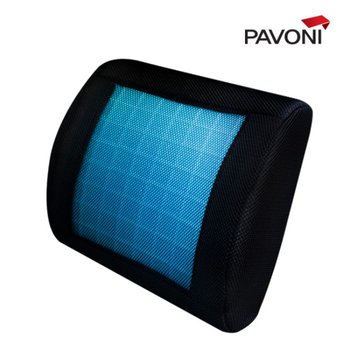 재규어 S타입 X200 파보니 쿨링 겔 자동차 차량용 허리받이 등쿠션 메쉬 냉감 여름용