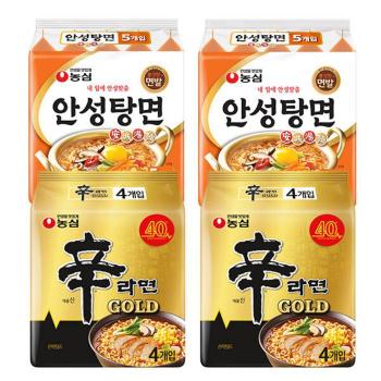 농심 신라면 골드 8입+안성탕면 10입 (S50670363)