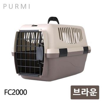OP 푸르미 강아지 이동장 (뉴브라운) (FC2000)