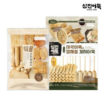 [삼진어묵] 옛날모듬어묵플러스 + 사각어묵 잡채봉꼬치