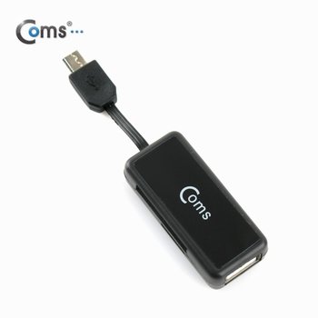 컴스 스마트폰 OTG 카드리더기 or USB 포트