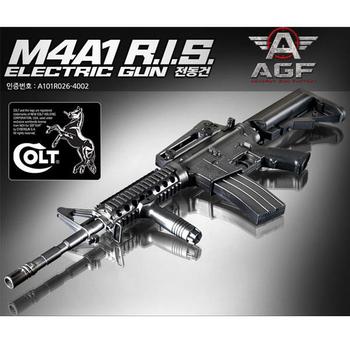 M4A1 RIS 전동건 아카데미 과학 BB탄 총 17407 전동건 에어건 서바이벌 서든어택 장난감 완구