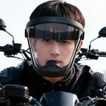 페이스쉴드 안면 얼굴 투명 보안경 밴드형 작업 현장 비말 방지용