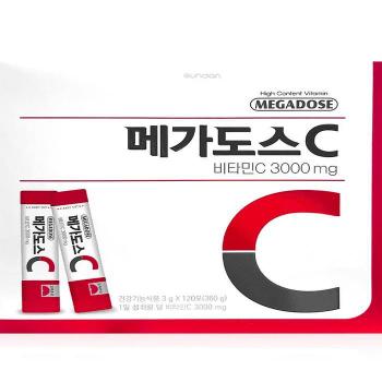 고려은단 메가도스C 비타민C 3000mg 3g x 120포(SH) (S46125306)