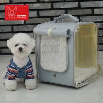 강아지 EBCM4136 반려동물 다크그레이 끌레 백팩 이동 가방