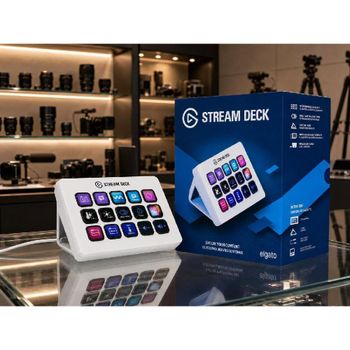엘가토 스트림 덱 화이트 Stream Deck MK.2 15키 LCD 매크로 컨트롤 패드