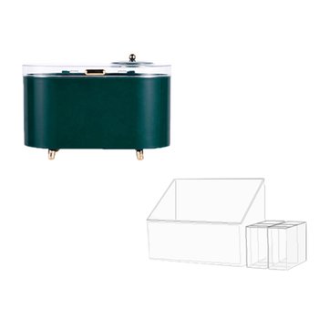 다용도 [현대몰]화장대 먼지차단 화장품 립스틱 수납정리함