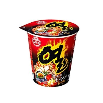 오뚜기 열라면컵 6입 x 3개