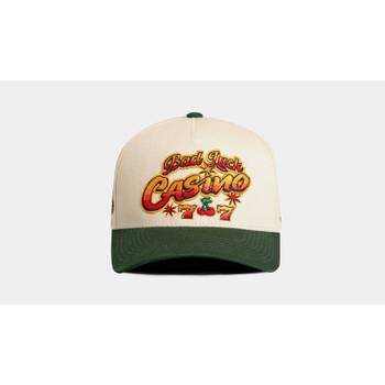 Field Grade Bad Luck Casino 스냅백 모자 맨즈 라이프 햇 모자 - Beige/Green 1005227