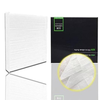 헤파H11 가성비에어컨필터 더럭셔리그랜저TG 09.12~11.01